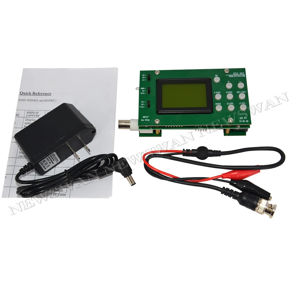 Горячая Распродажа мини ЖК дисплей цифровой электронный осциллограф DIY Kit 1 м Banwidth