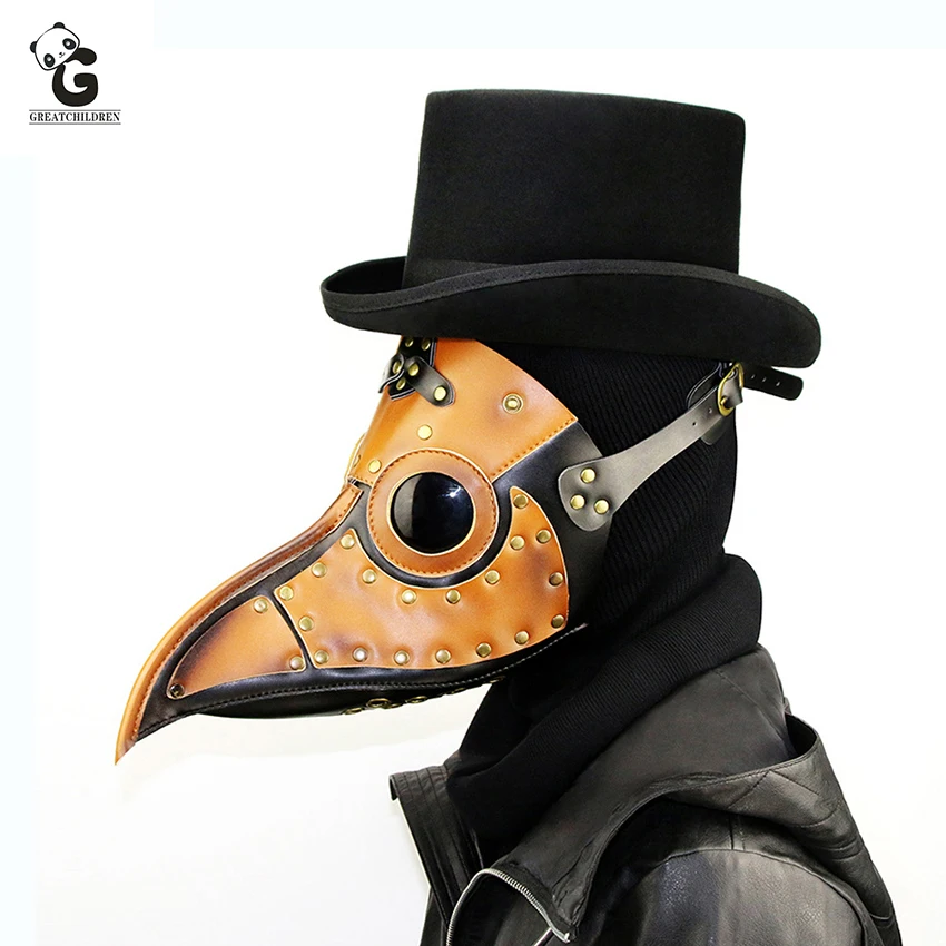 Маска для взрослых врача шнабела косплея карнавала маска с клювом | Тематическая