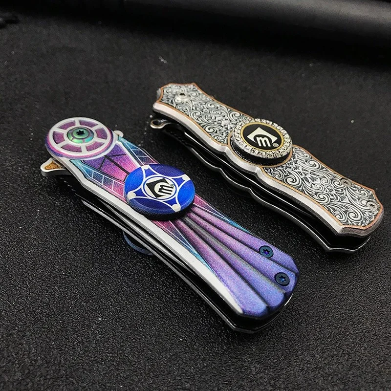 Складной нож-Спиннер повышенной твердости для самообороны | Инструменты