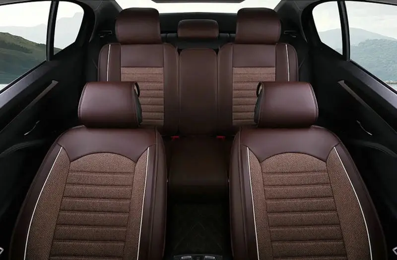 Передняя+ задняя крышка автомобильного сиденья для Volkswagen Passat b5 b6 b7 b8 golf 4 golf 5 golf 6 golf 7 tiguan Polo tiguan touareg Dacia duster