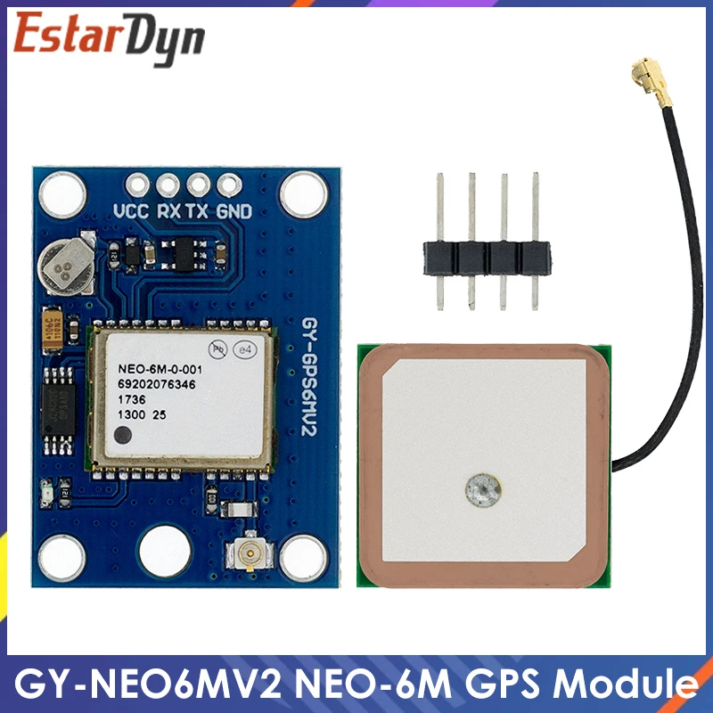 

GPS-модуль NEO6MV2 с управлением полетом, GY-NEO6MV2, EEPROM MWC APM2.5, большая антенна для arduino, NEO-6M