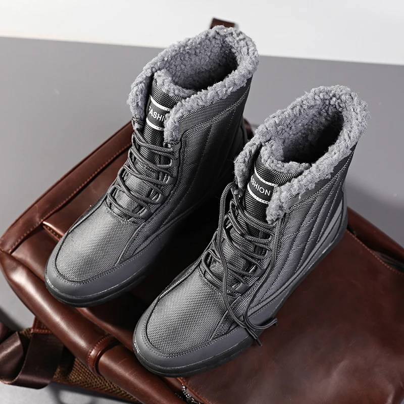 Зимние женские сапоги для снежной погоды высокого качества сохраняющие тепло до