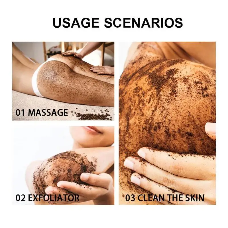 

Shea Butter Body Scrub Remove Dead Skin Body Care Cleaner Nourishing Scrubs Bodys Treatments with Vitamins Minerals exfoliante