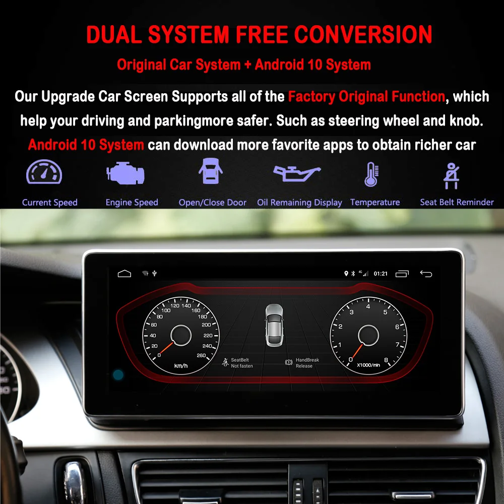 4 + 64G Android блок стерео дисплей система для Q5 SQ5 2009 2016 с Audi концерта/Симфония радио GPS