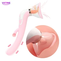 heat strong tongue lick suck vibrator clitoris nipple massage big dildo anal plug sex toys for women female breat enlargement