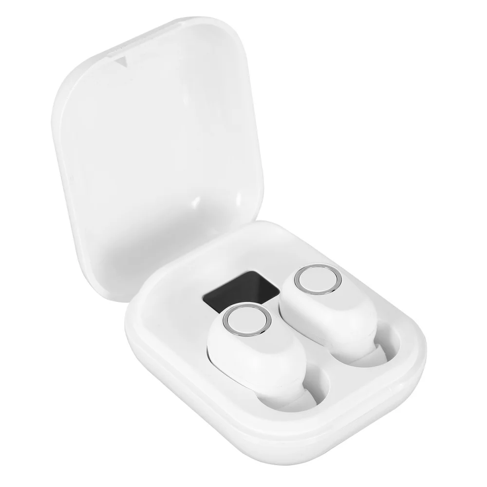 

1 Pair Mini Wireless Earphone TWS Heavy Bass Headphone with Charging Box