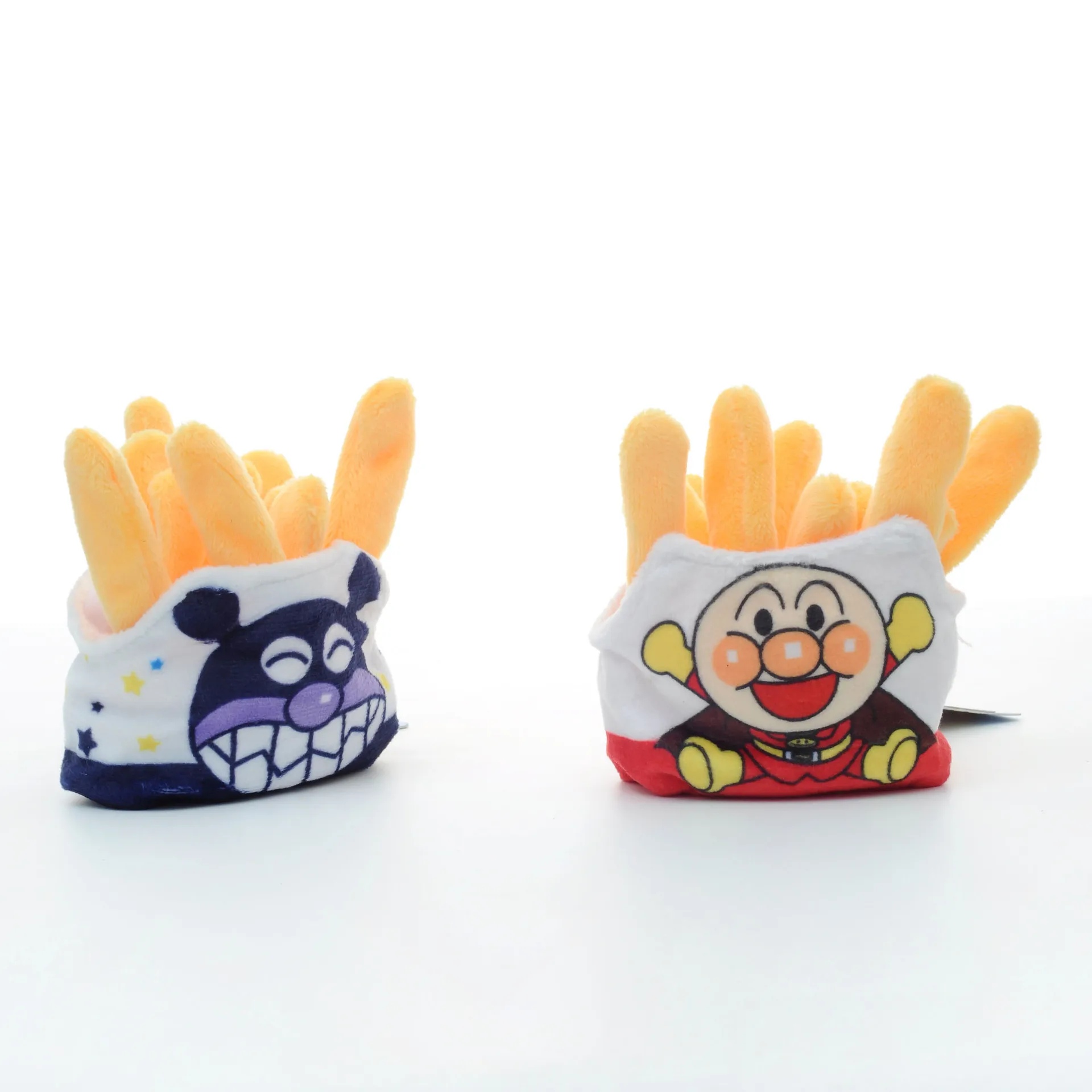 1 шт. симпатичная 7 см аниме Anpanman бактерии байкинман картофель фри плюшевая кукла
