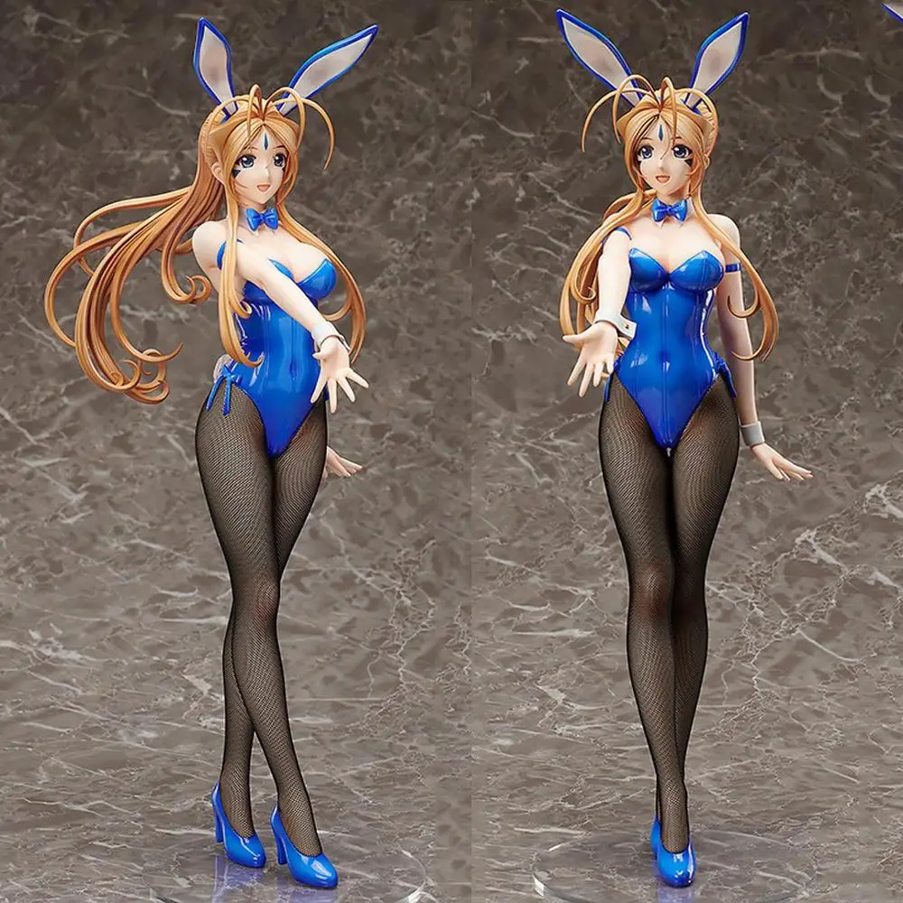

1/4 Japanese Anime FREEing B-STYLE Oh my Goddess! Belldandy BUNNY PVC Action Figure Toy Game Statue Collection Model Doll Gifts