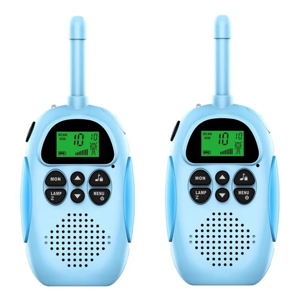 

2pcs Outdoor Walkie Talkie Wireless For Children Strong Signal Flashlight Usb Rechargeable Walkie Talkie