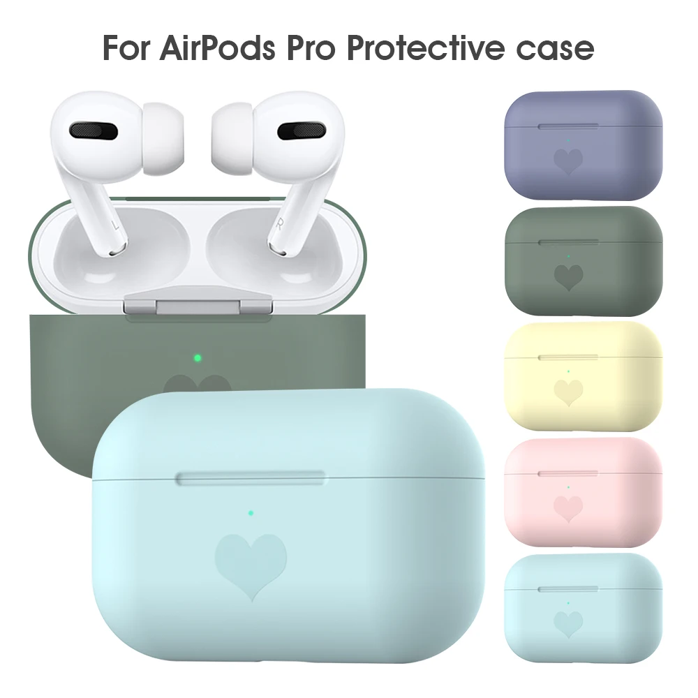 Мягкие силиконовые чехлы из ТПУ для Airpods Pro чехол телефона Ультратонкий