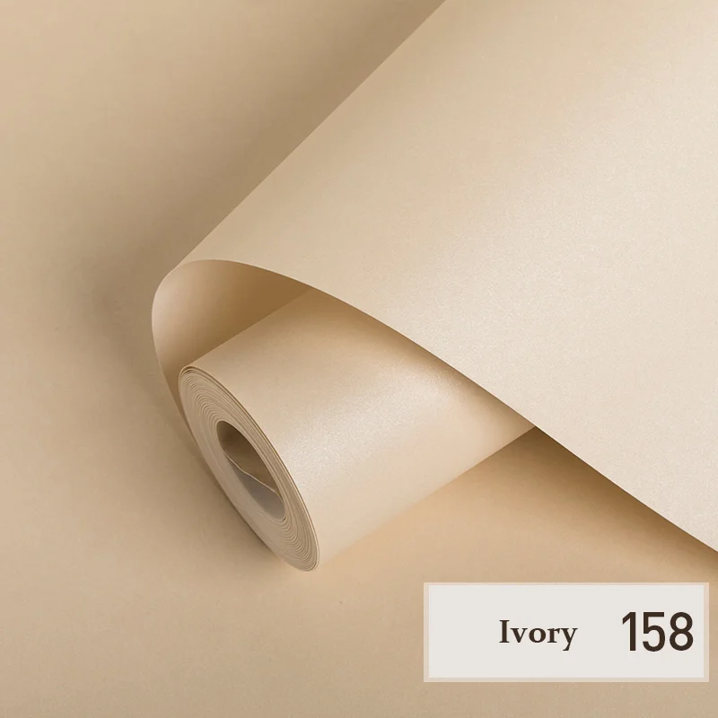 

[Waterproof and antifouling] little brown Warm yellow champagne wallpaper ins net red nonwoven wallpaper wallpaper plain wild