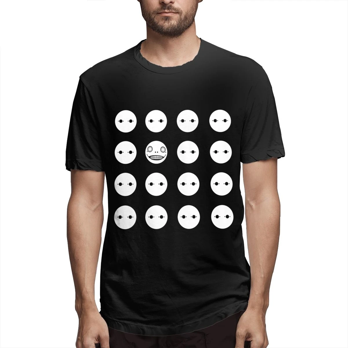 Camiseta masculina Ретро стиль мужская футболка Nier Automata Machine Забавный Топ дизайн подарок