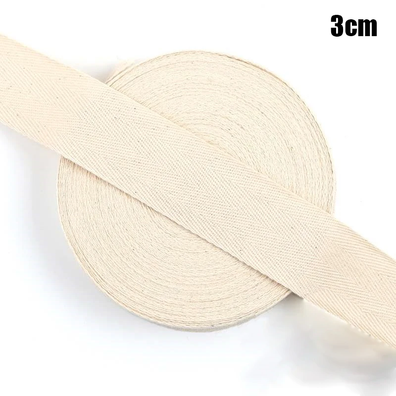 

50M Cotton Binding Tape Bias Ribbon Strap Sewing Craft Webbing Trimmings DIY DFK889