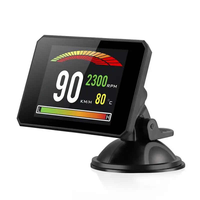 Автомобильный дисплей P16 HUD проектор скорости с цифровым дисплеем отображением