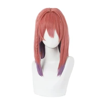 sakurasawa sumi cosplay wig anime rent a girlfriend gradient short heat resistant synthetic women hair wigs