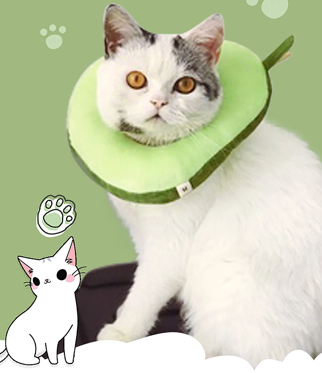 Ошейник для восстановления домашних животных креативный милый защитный ошейник