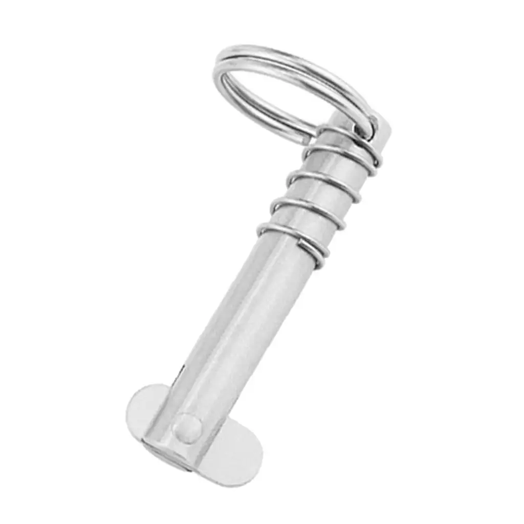 

10x80mm Marine Grade Stainless Steel Boat Quick Release Pin - Marine Hardware Deck Hinge Replacement, Boating Deck Hardwares