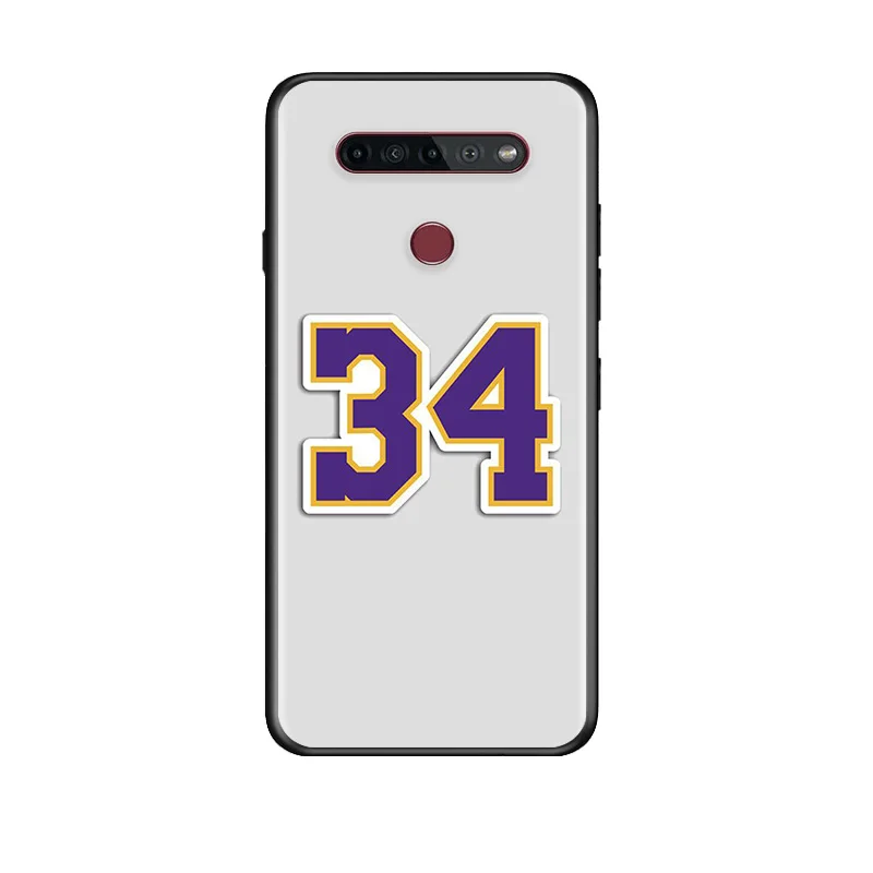 

Basketball Lucky Number For LG G8 V30 V35 V40 V50 V60 Q60 K40S K50S K41S K51S K61 K71 K22 ThinQ 5G Phone Case