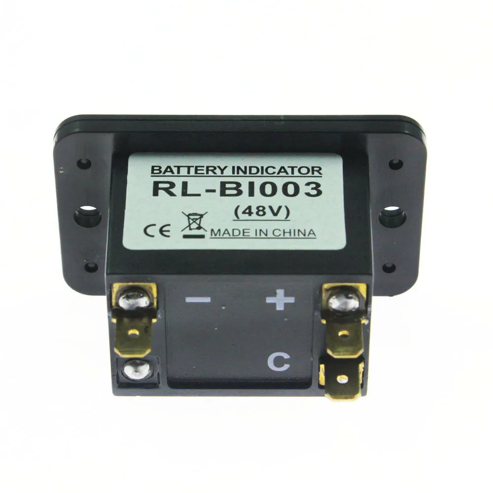 Индикатор заряда батареи измеритель 48 вольт светодиодный индикатор для клубной