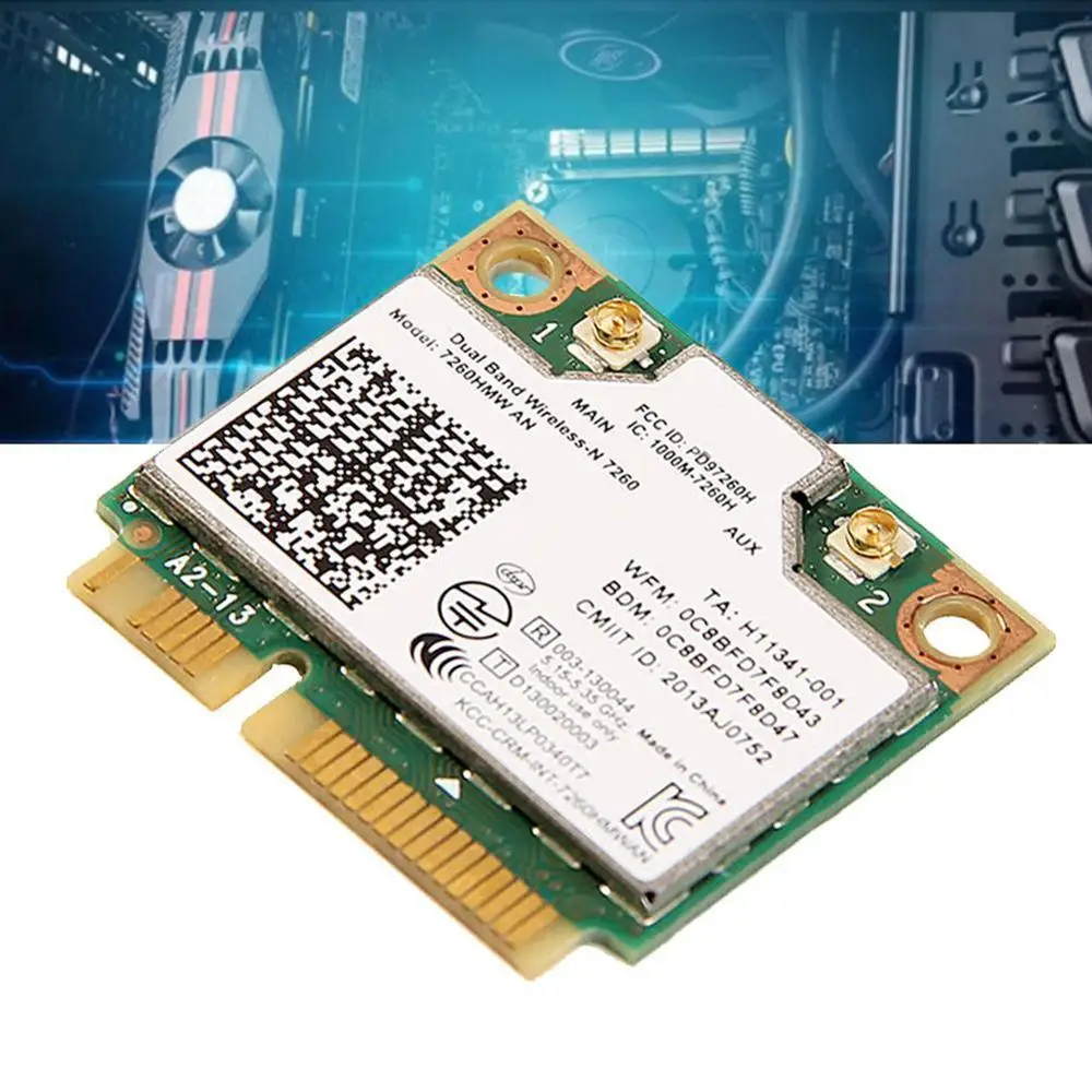 Двухдиапазонная беспроводная сетевая карта для Intel Dual Band wireless AN 7260 7260HMW 2 4G и 5G
