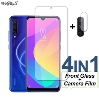 2pcs screen protector for xiaomi mi a3 glass 9 a2 lite tempered glass protective phone film for xiaomi redmi 8a 7 note 8 pro 8t
