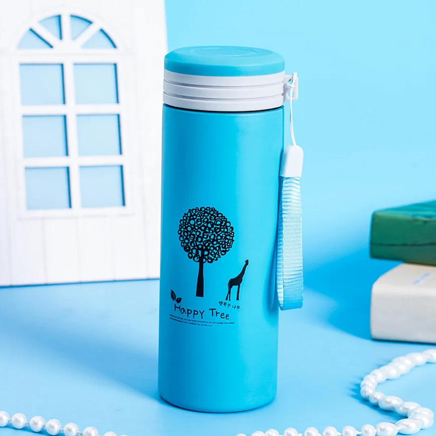 500 мл модная изоляционная чашка карамельных цветов портативная для дома улицы