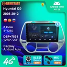 Автомагнитола 2 Din, Android 10 для Hyundai I20, 2008, 2009, 2010, 2012, GPS-навигация, Bluetooth, Carplay, 4G, Wi-Fi, без DVD-плеера