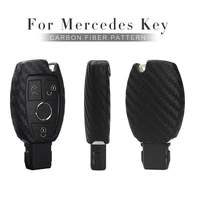 silica gel car key case cover for mercedes benz accessories cla amg w205 w213 w176 w210 clk gla w203 w204 w211 w177 key ring