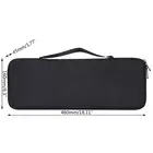 Портативный жесткий чехол из ЭВА для хранения, водонепроницаемый защитный чехол для клавиатуры logitech-MX Keys Advanced