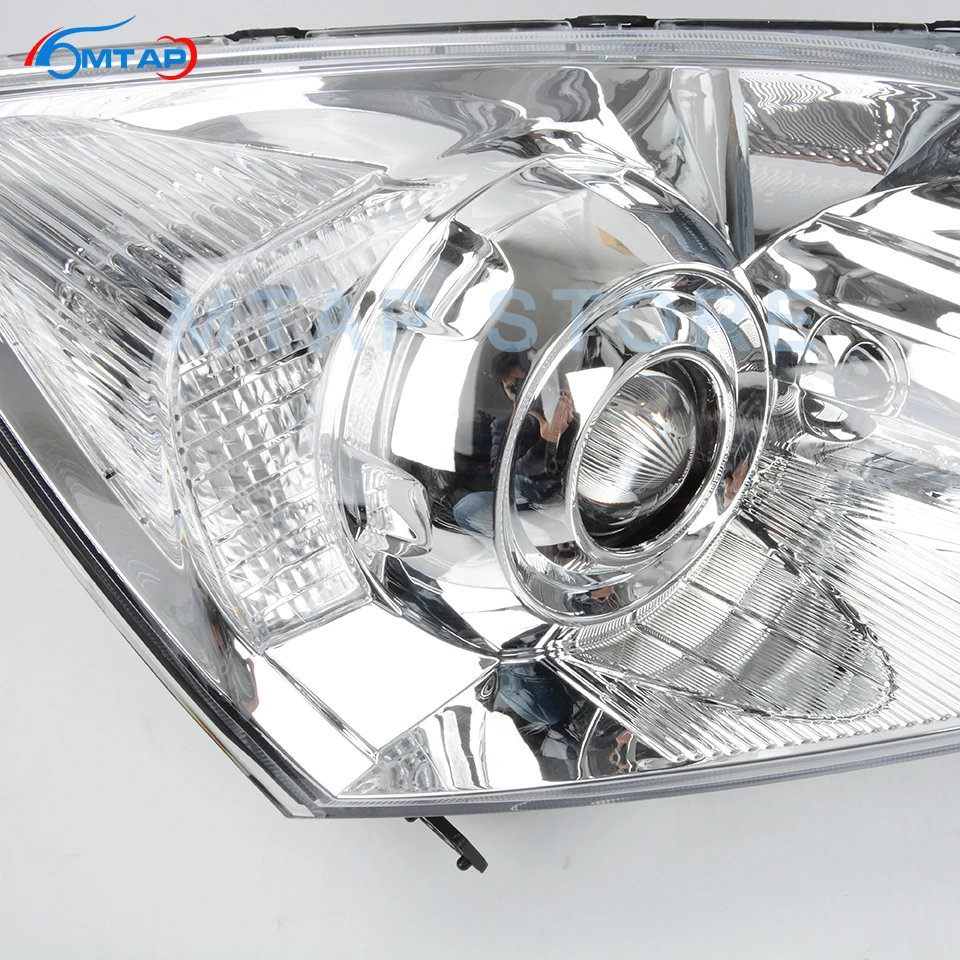 MTAP головной светильник в сборе галогенная лампа для Honda CRV 2007 2008 2009 2010 2011 RE бампер