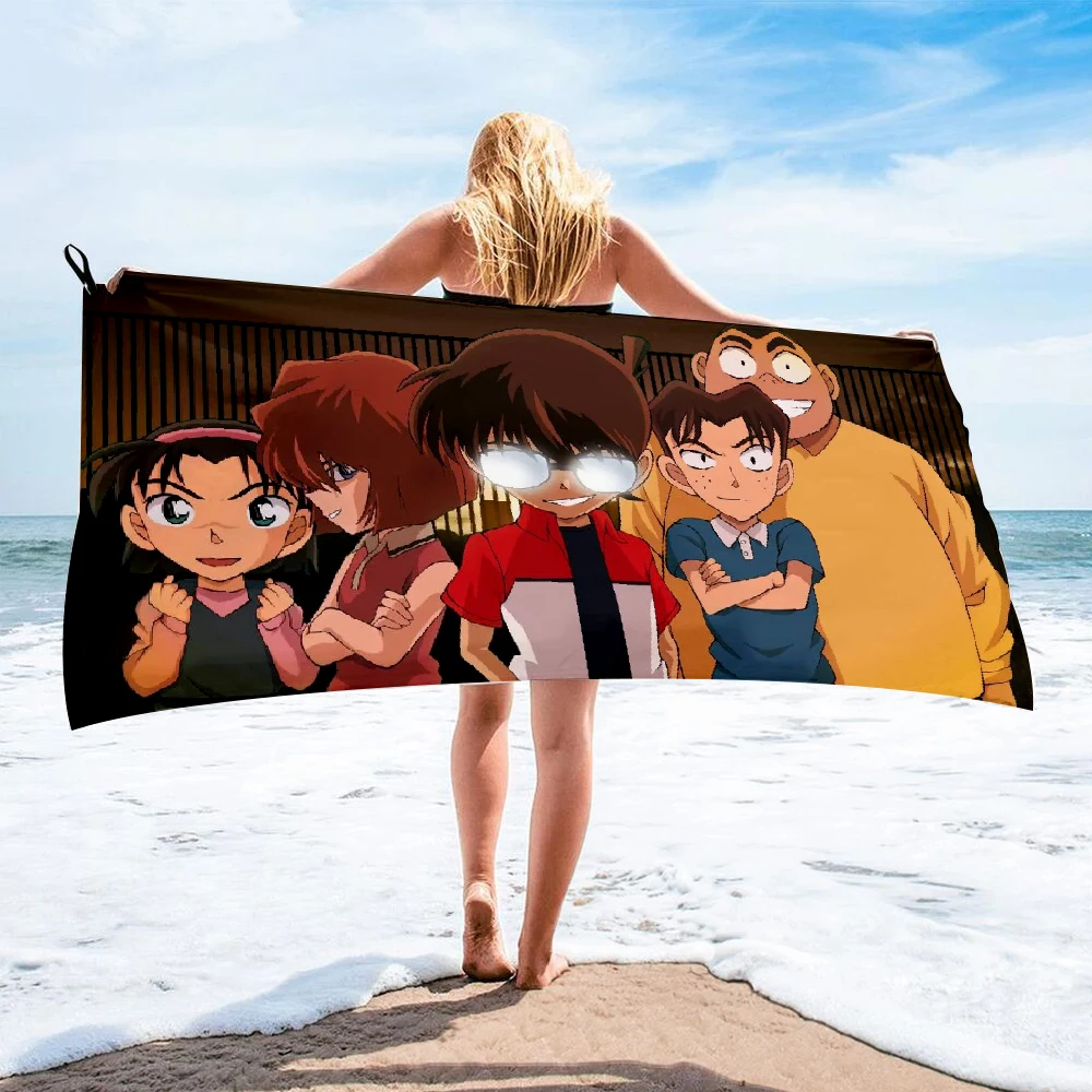 Банное полотенце в стиле аниме для обнаружения пляжное женская шелковая длинная