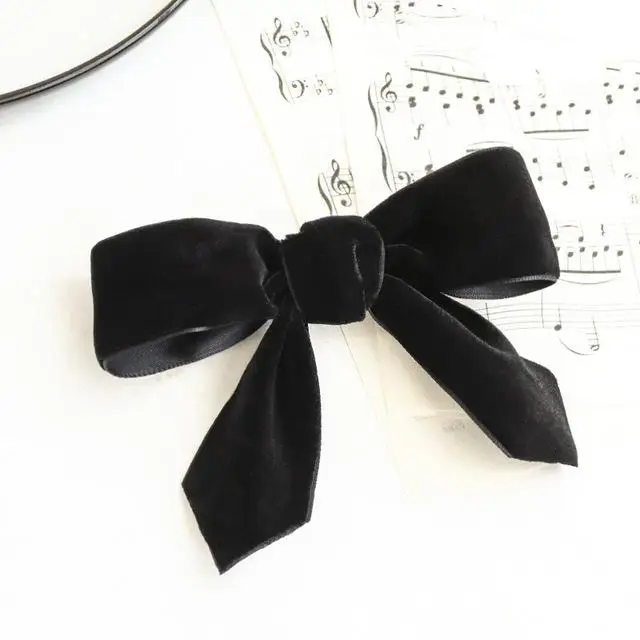 

10Pcs Women Bows Hairclips Sweet Hair Clip New Bowknot Velvet Hairgrips Korean Fashion Hair Barrettes Girls Hair Accessories