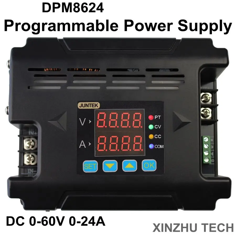 JUNTEK DPM8624 0 60 в цифровой блок питания постоянный ток понижающий преобразователь