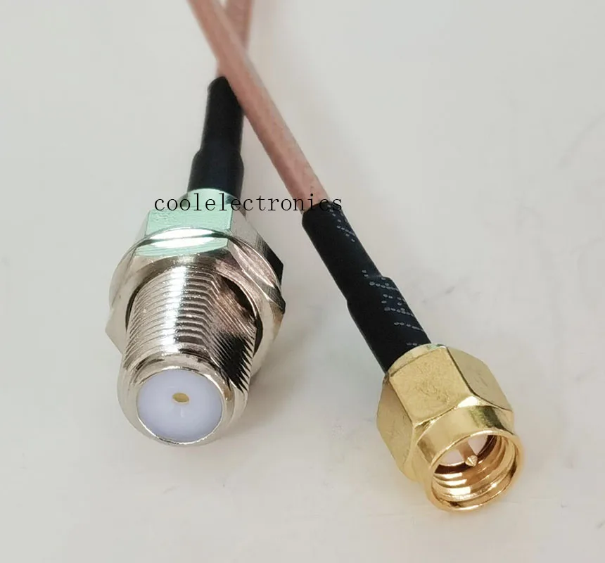 20 шт. Удлинительный Кабель адаптер со штекером SMA на Гнездо F RG316 30 см|jack jack|jack to