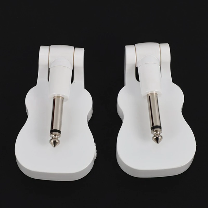 

UHF Guitar Wireless Transmitter Receiver System Built-in Rechargeable Pick Up Range for Electric Guitar Bass