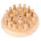 Деревянная палочка для запоминания, шахматная настольная игра, пазл, развивающая игрушка для родителей и детей, цветные обучающие игрушки для познавательных способностей для детей