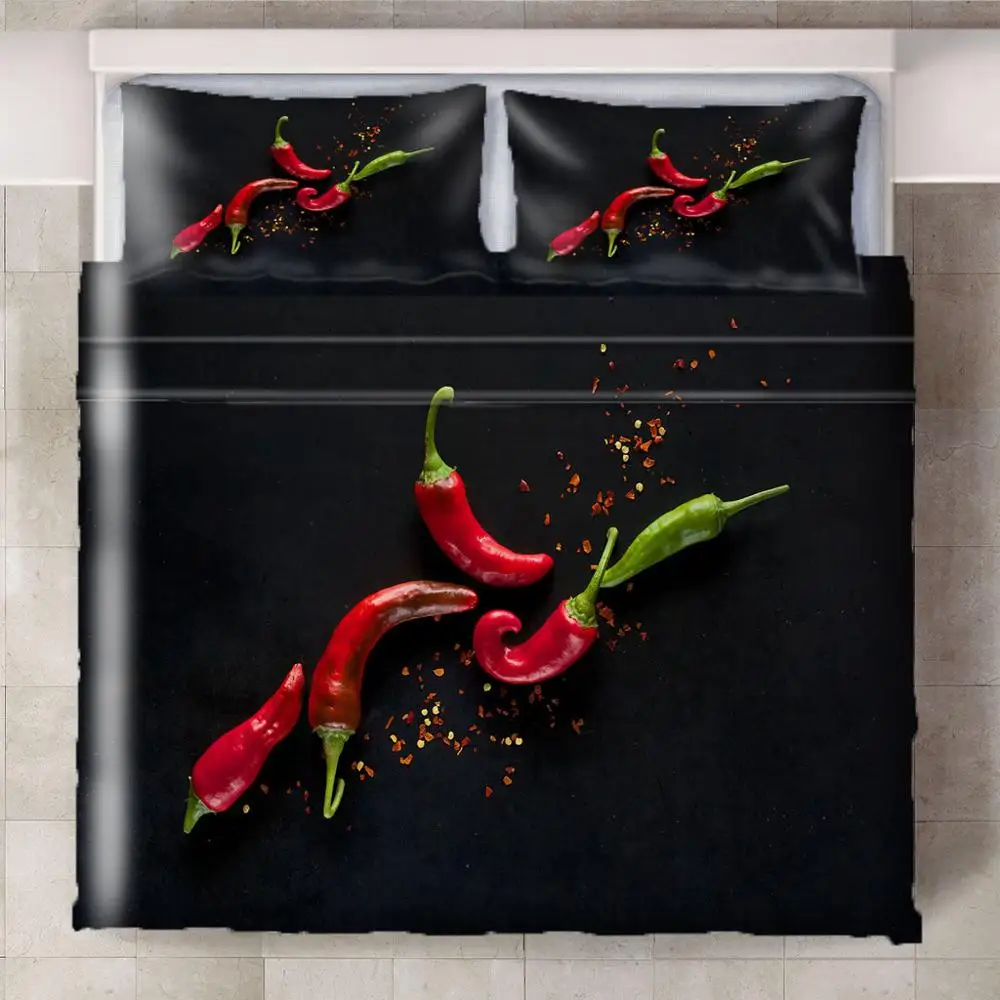 3 шт./компл. Комплект постельного белья картофель фри арбуз | Дом и сад