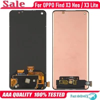 original amoled for oppo find x3 neo cph2207 lcd display touch screen digiziter assembly for oppo find x3 lite cph2145 display