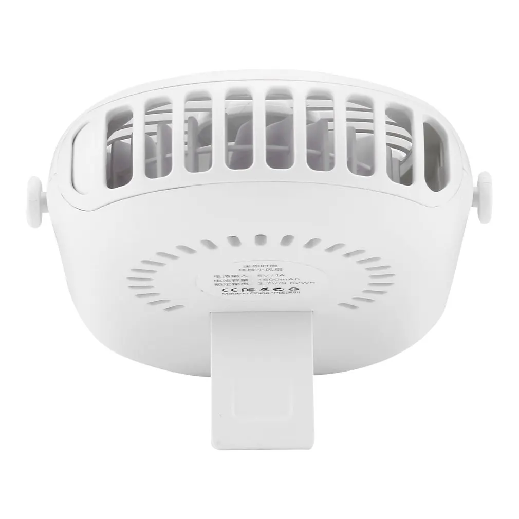 

Three-gear Adjustable Fan Usb Charging Portable Outdoor Hanging Neck Fan Student Desktop Cooling Fan