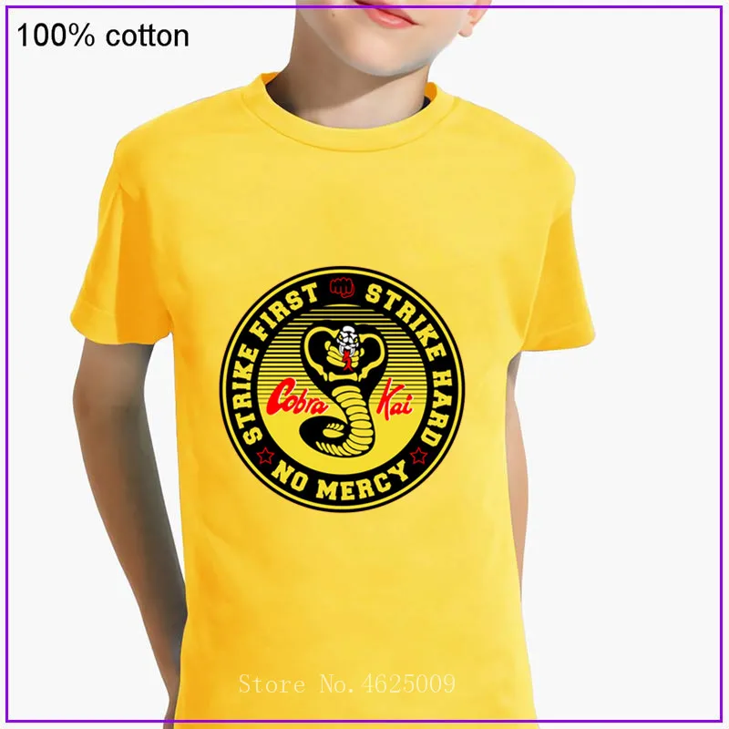 

Cobra Kai shirts for teenage girls children clothes kids teenage girls clothing boy clothes size 14 or 16 boys