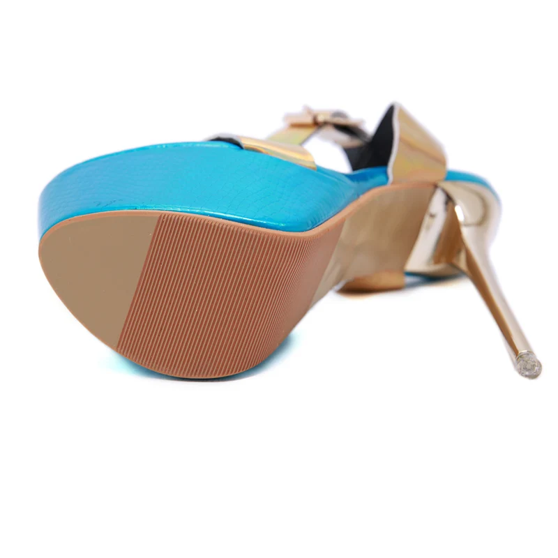 2019 женские летние туфли на высоком каблуке 17 см роскошные босоножки платформе 6