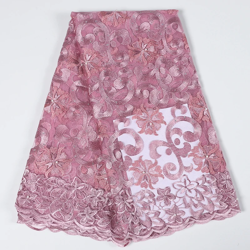 2019 хит продаж гипюровая африканская кружевная ткань бисерное свадебное платье