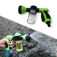 car high pressure water gun hose nozzle washer spray plant sprinkler irrigation tool foam lance cleaning tool with car wash mitt