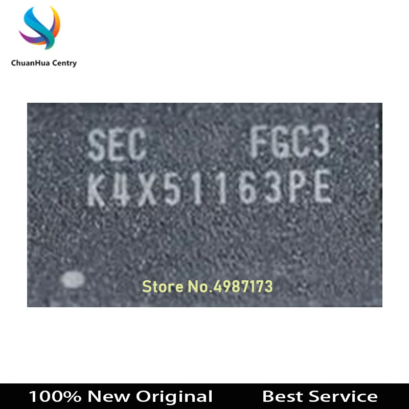 

K4X51163PE-FGC3 BGA 100% Новый оригинальный K4X51163PE-FGC3 на складе Большая скидка для большего количества