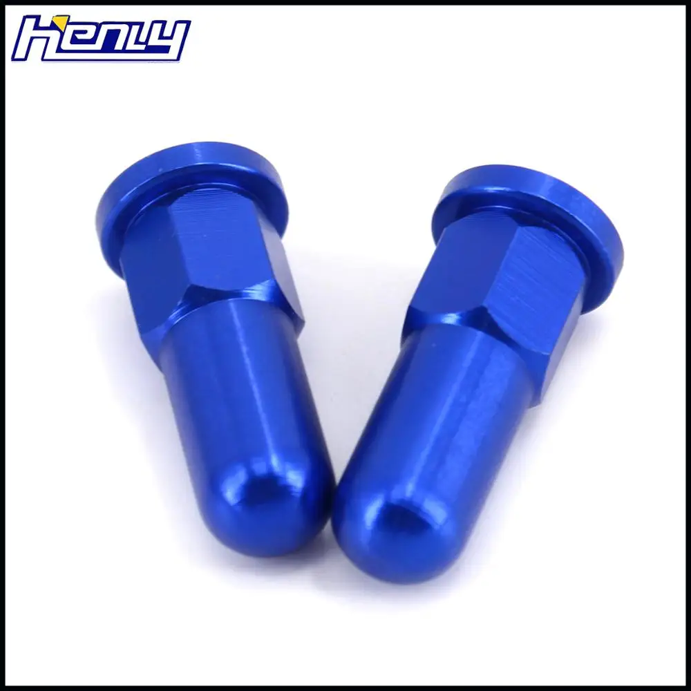 CNC синий заготовки замок обода крышки шайбы для YAMAHA YZ125 YZ250 YZ250F YZ450F WR250F WR450F