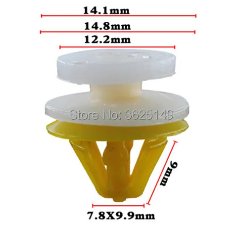 50x OEM Door Moulding Wheel Arch Clips Fasteners for Land Range LR 3 4 Freelander 1 2 Discovery Rover Sport Clip | Автомобили и