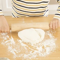 47cm41cm31cm wooden rolling pin with ball bearing handle cookies biscuit baking tool dumpling pizza dough pastry roller