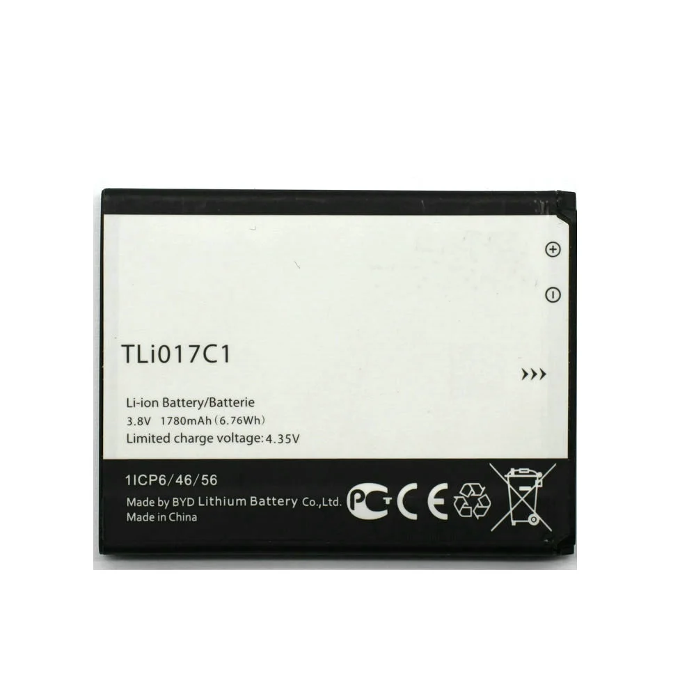 Новый аккумулятор для телефона 1780 мАч TLI017C1 Alcatel One Touch PIXI 3 4 5 &quot5019D 5017D 5017A 5017X 5017 5027B