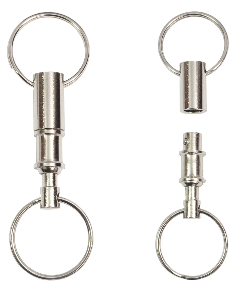 

Быстроразъемное кольцо для ключей с двойной головкой, Быстроразъемное кольцо для ключей Edc