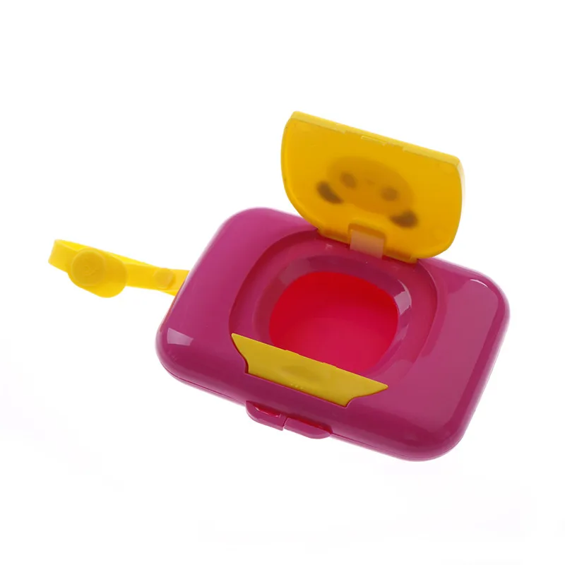 

New Wet Tissue Box Plastic Automatic Case Baby Wipes Press Pop-up Design Tissue Holder Removable Tissue Seat Type Modern